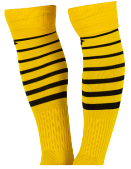 Chaussettes coupé Premier II jaune - noir