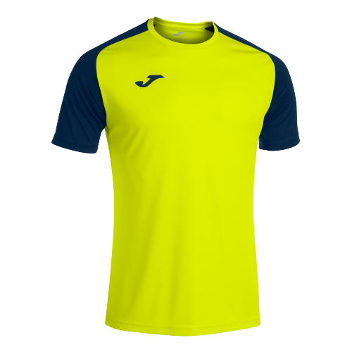 T-shirt ACADEMY IV - fluor jaune - marine