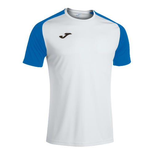 T-shirt ACADEMY IV - blanc - royal