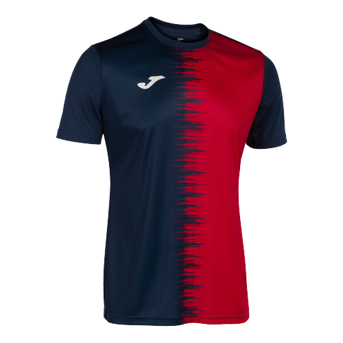 T shirt CITY II - bleu marine - rouge