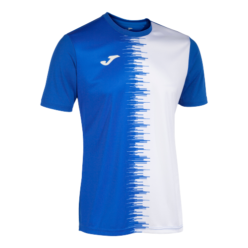 T shirt CITY II - bleu royal - blanc