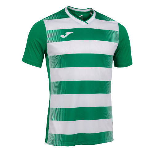 T shirt EUROPA V - vert - blanc