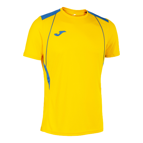 T-shirt CHAMPIONSHIP VII manches courtes - jaune - bleu royal