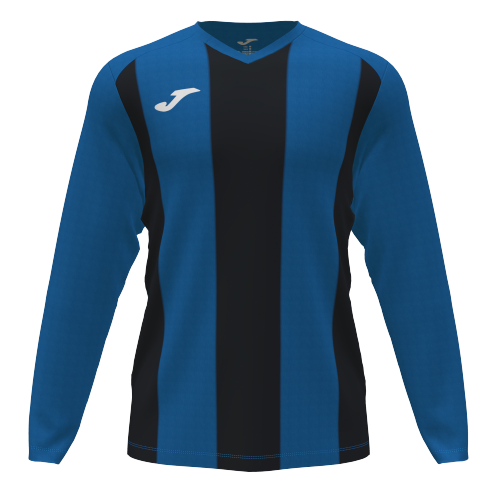 T-shirt PISA II manches longues - bleu royal - noir