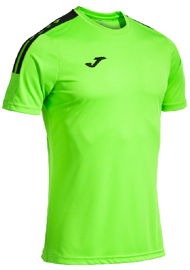 T-shirt olimpiada vert fluo & noir