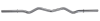 Barre d'haltères Barres d'haltères : Barre curl - 1.20m