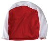 Bonnet de bain en polyester Couleur : Rouge & Blanc
