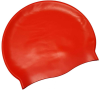 Bonnet de bain en silicone Couleur : Rouge