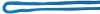 Corde à sauter polypropylène 2 m Couleur : Bleu