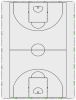 Tableau tactique effaçable taktifol Tableau tactique taktifol : Basketball