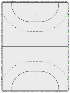 Taktifol Feuille de tactique pour Basket-ball : : Sports
