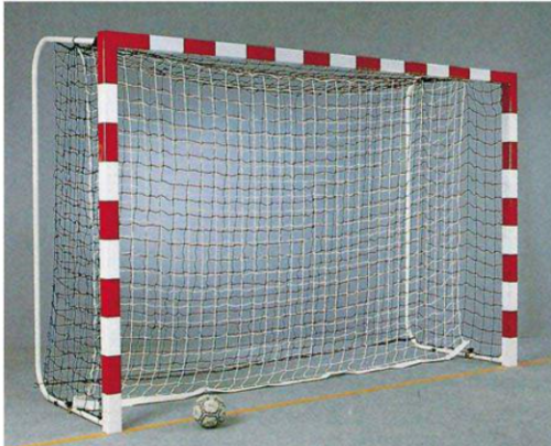 Filet but handball amortisseur 4 mm maille double