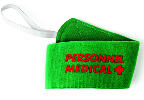 Brassard rugby personnel médical
