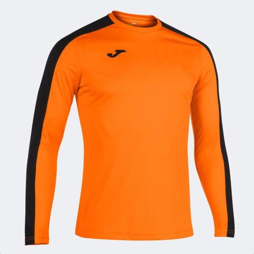 T-shirt ACADEMY III manches longues orange - noir